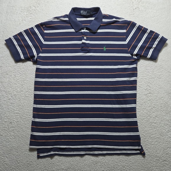 Polo Ralph Lauren Other - Vintage Polo Ralph Lauren Polo Shirt Mens‎ Large Striped Short Sleeve Preppy